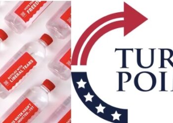 Exclusive: Anti-Woke Water Company Freeedom2o and Turning Point USA Announce Partnership as “Bottled with Liberal Tears” Brand Takes Market by Storm