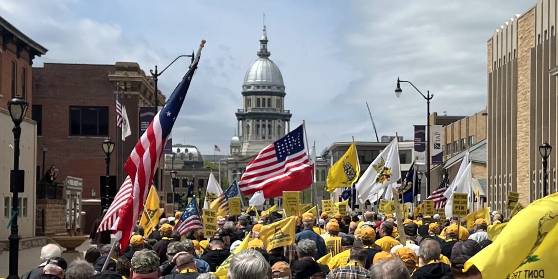 2nd Amendment Supporters Dominate State Capitol During Annual Illinois Gun Owner Lobby Day Rally