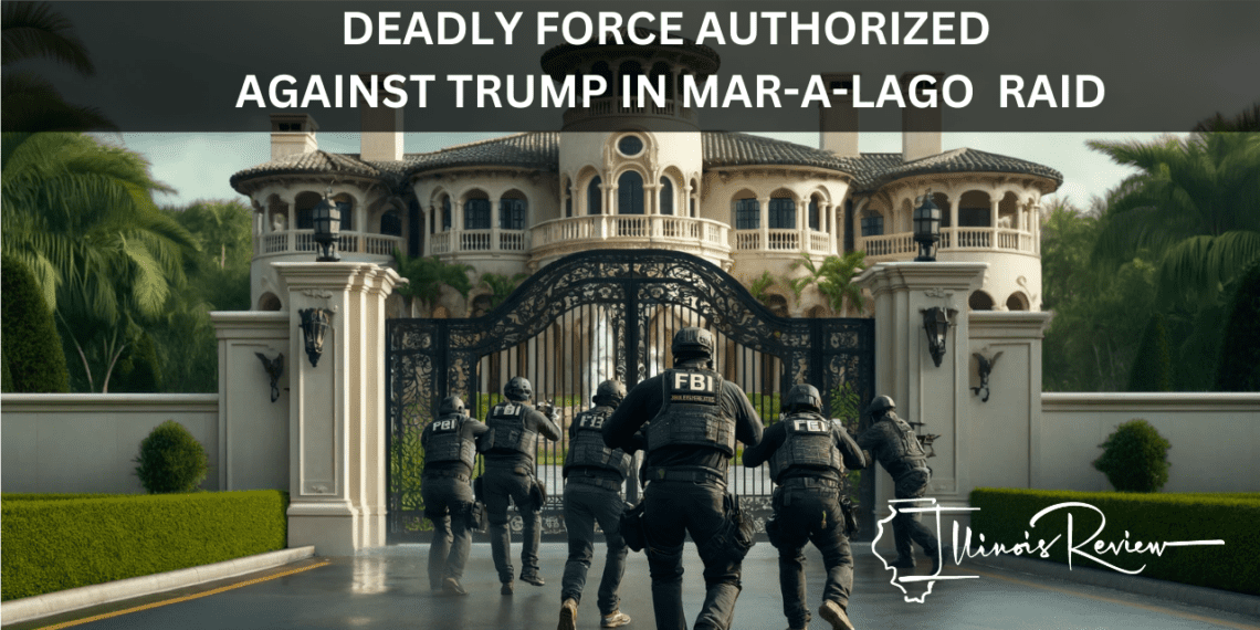 Biden’s FBI Authorized to Use Deadly Force in Trump Raid