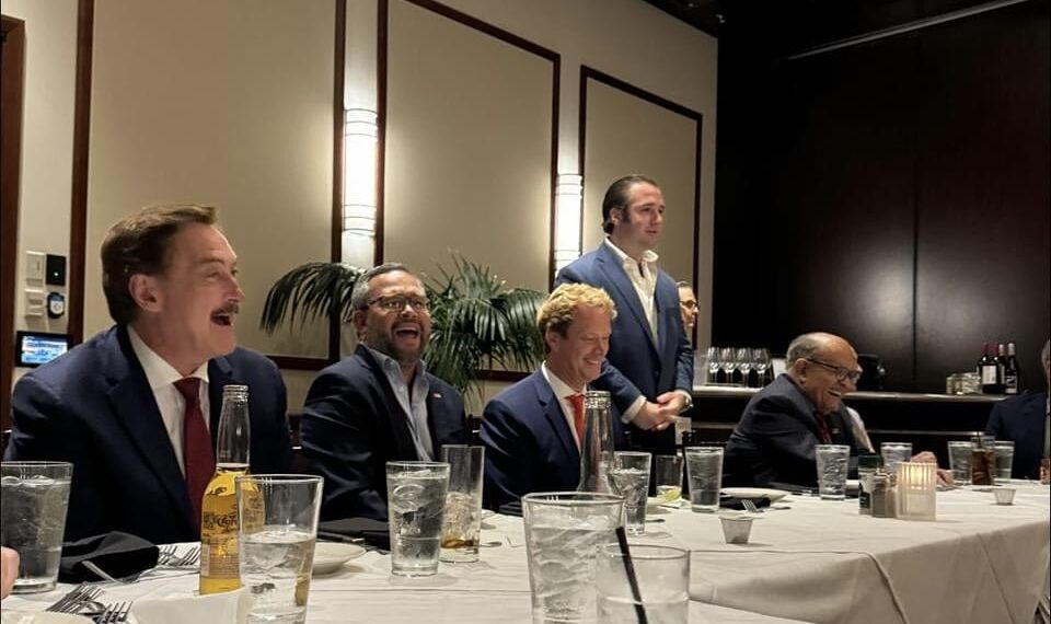 Mike Lindell, Mayor Rudy Giuliani Headline Roundtable Discussion in Oak Brook, Raise Money to Restore Election Integrity in America