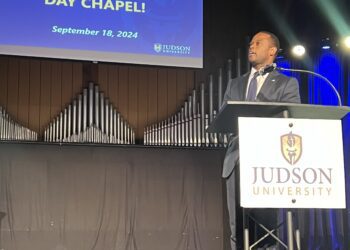 “A Republic, if you can Keep it:” Daniel Cameron Challenges Judson University During Constitution Day Chapel Address