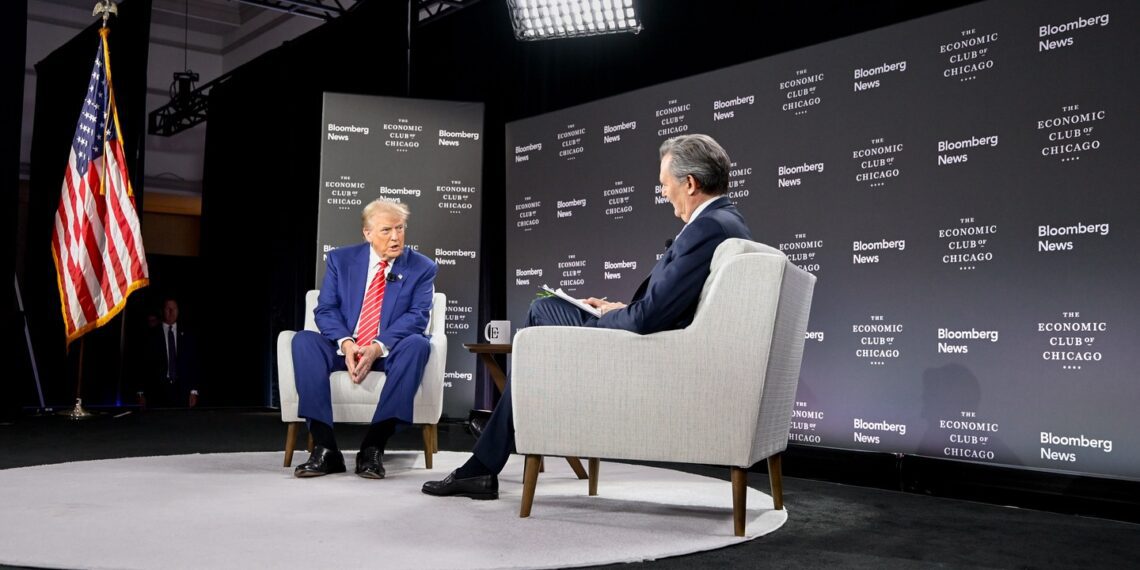 Weyermuller: President Donald Trump Makes Appearance at the Economic Club of Chicago