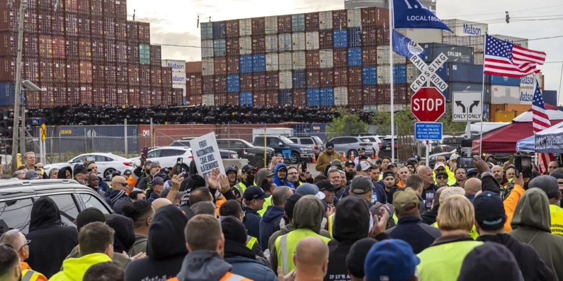 Opinion: Who Are the Longshoremen Really Striking Against?