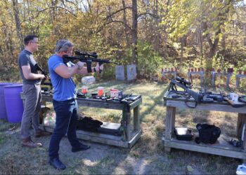 Reporter Accidentally Shot Covering a Photo Op with ‘Never Trumper’ Adam Kinzinger During Democrat U.S. Senate Campaign Event