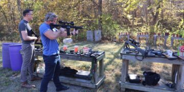 Reporter Accidentally Shot Covering a Photo Op with ‘Never Trumper’ Adam Kinzinger During Democrat U.S. Senate Campaign Event