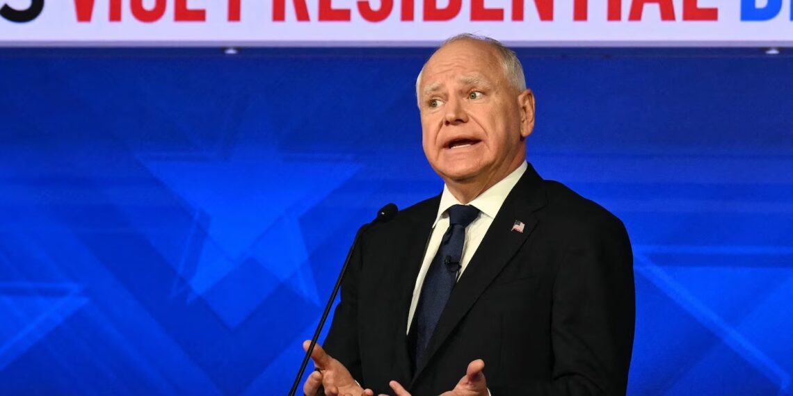 Nervous Tim Walz says he’s “Friends with School Shooters” and a “Knucklehead” as JD Vance Dominates VP Debate Hours After Iran Attacks Israel