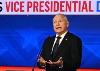 Nervous Tim Walz says he’s “Friends with School Shooters” and a “Knucklehead” as JD Vance Dominates VP Debate Hours After Iran Attacks Israel