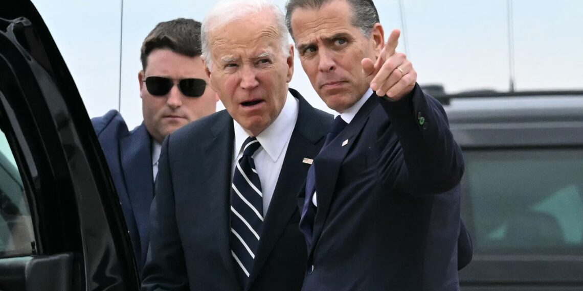 Joe Biden Pardons Hunter Months After Telling America he Would not Intervene, Claims Drug Addict Son was “Selectively, Unfairly Prosecuted”