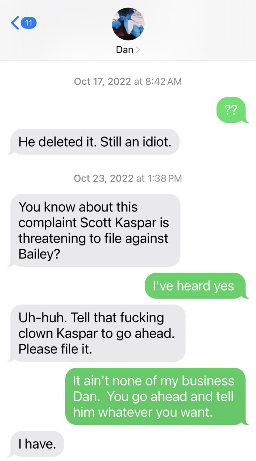 Dan Proft Caught in a Lie Radio Host Blames Lawyer for Leak He Never