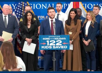Operation Home for the Holidays: FBI, U.S. Marshals, Florida Law Enforcement Rescue 122 Missing Children