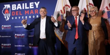 Bailey Unveils Illinois DOGE, Taps Del Mar to Target Pritzker-Era Waste