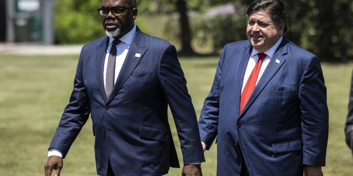 Pritzker-Johnson Feud Escalates as Democrats Clash Over Bears Future