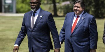 Pritzker-Johnson Feud Escalates as Democrats Clash Over Bears Future