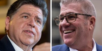 Pritzker’s 2028 Presidential Ambitions Raise Stakes of Illinois Governor’s Race
